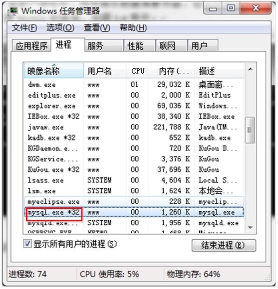 MySQL目錄